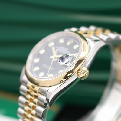 27153242b - ROLEX Armbanduhr Oyster Perpetual Datejust 36 Referenz 126203, Automatik, LC 100, ...