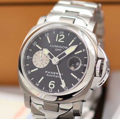 27153315a - PANERAI Herrenarmbanduhr Luminor GMT Referenz PAM00161, Automatik, I-Serie, auf 500 ...