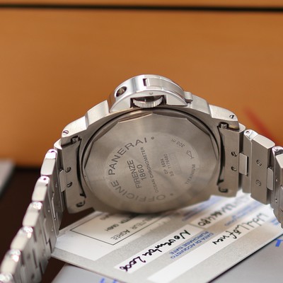27153315d - PANERAI Herrenarmbanduhr Luminor GMT Referenz PAM00161, Automatik, I-Serie, auf 500 ...