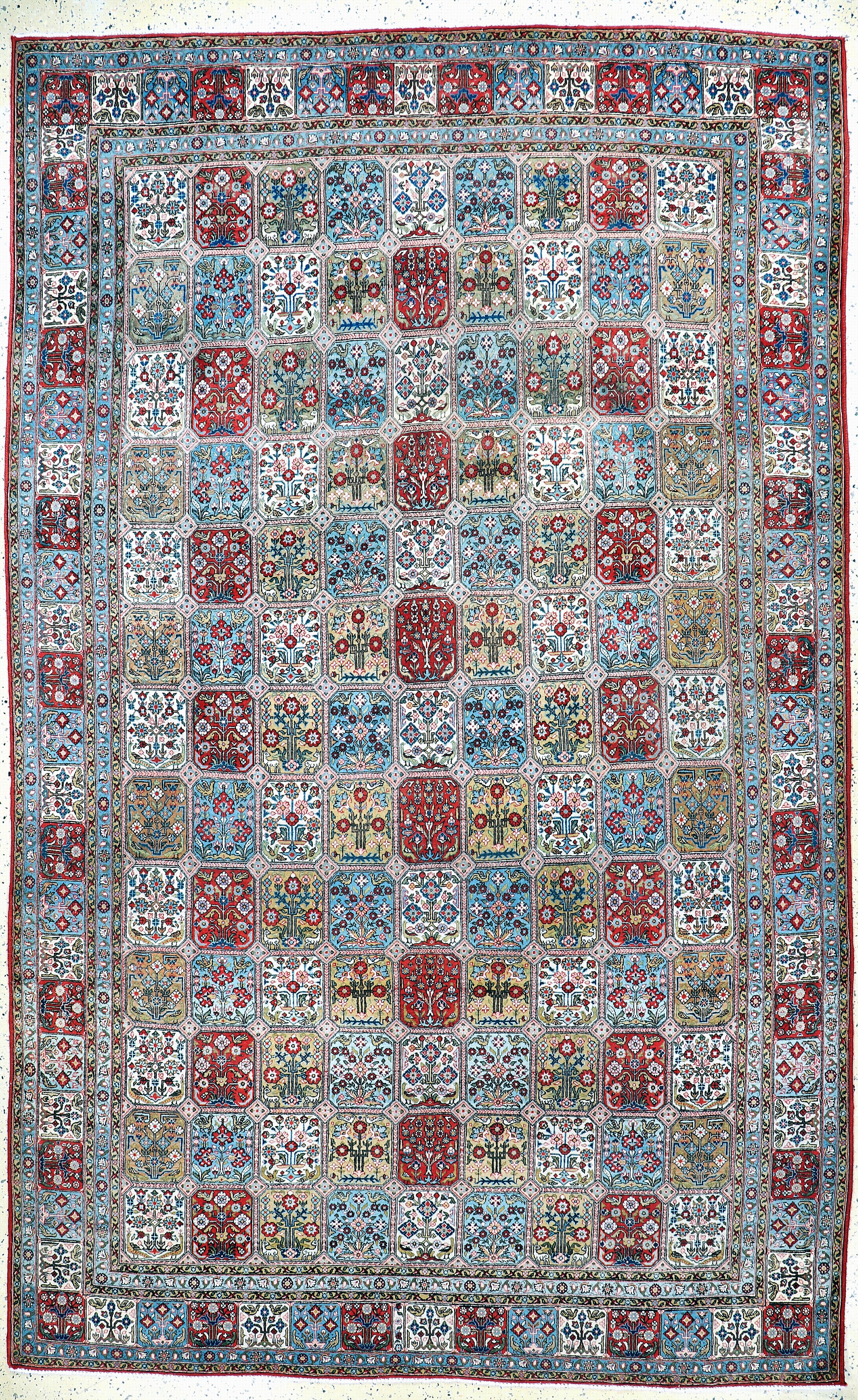 Image 27154043 - Ghom Kork, Persien, Mitte 20.Jhd, Korkwolleauf Baumwolle, ca. 357 x 220 cm, EHZ: 2 ...
