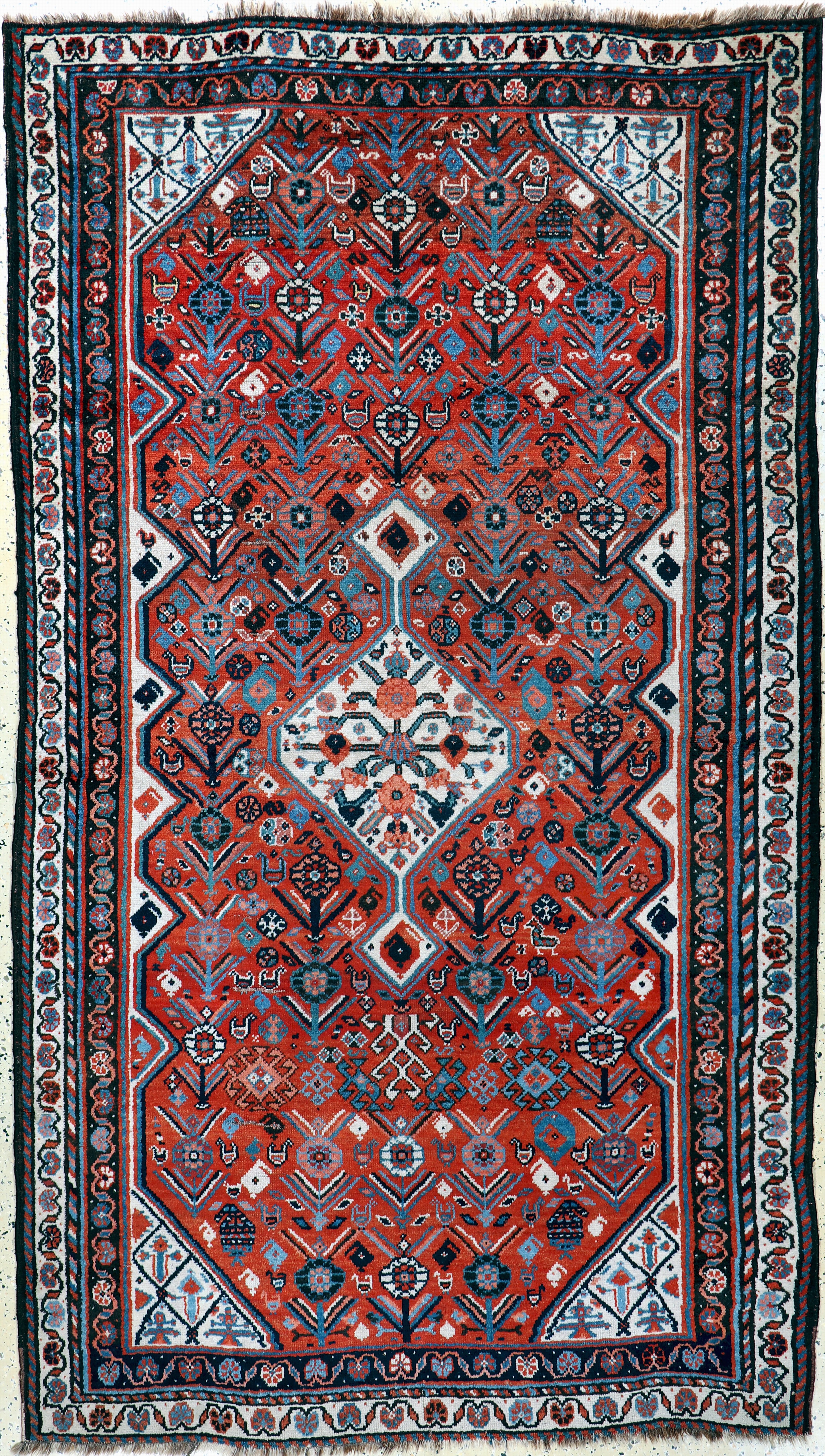 Image 27154053 - Louri antik, Persien, um 1900, Wolle auf Wolle, ca. 255 x 145 cm, EHZ: 3 Schätzpreis: ...