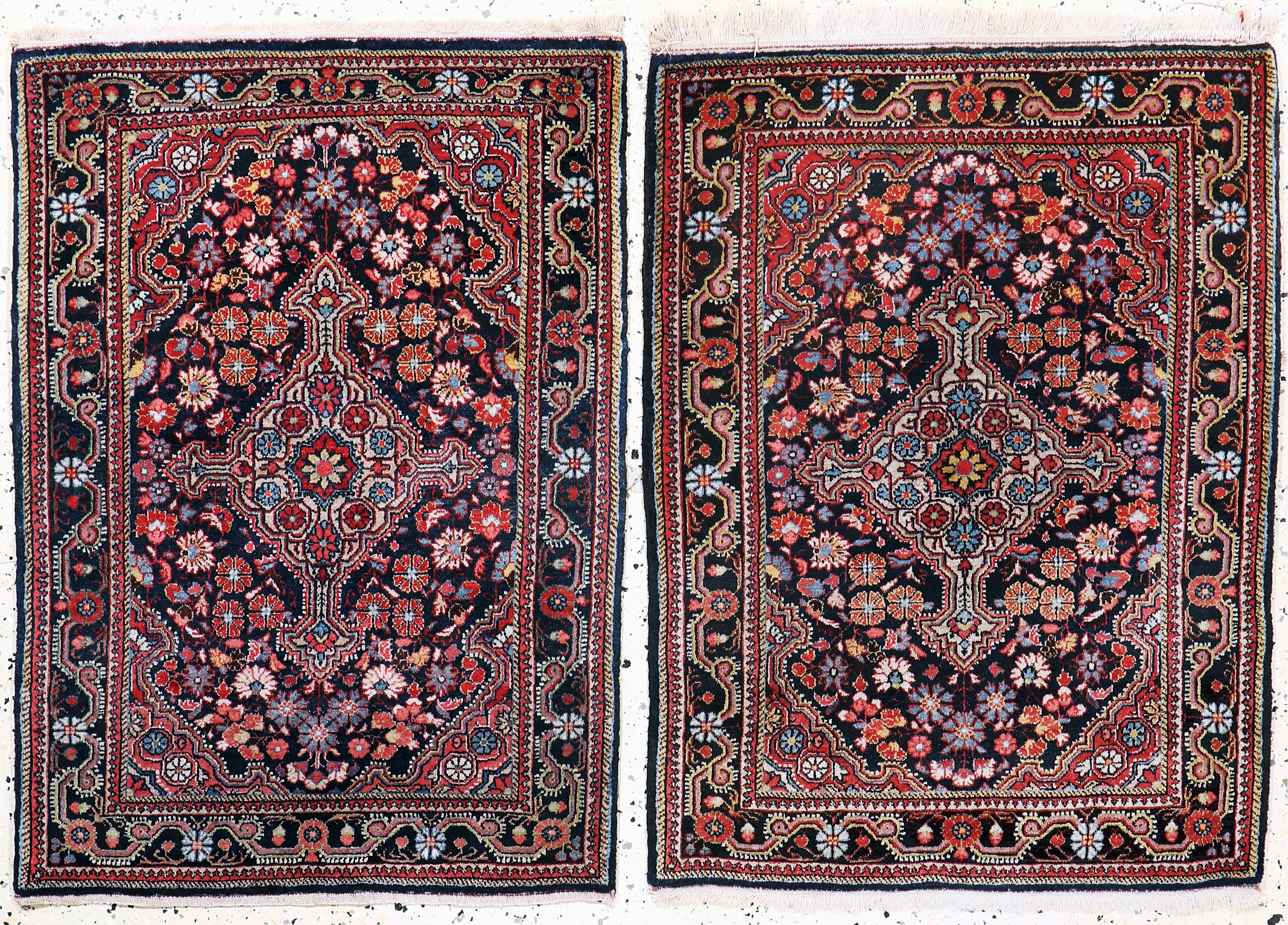 Image 27154054 - Paar Djosan alt, Persien, Anfang 20.Jhd, Wolle auf Baumwolle, ca. 90 x 70 cm, EHZ: 2 ...