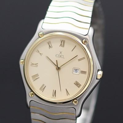 27154039a - EBEL Sport Classic Herrenarmbanduhr Referenz 183903, quarz, Edelstahl/Gold kombiniert ...
