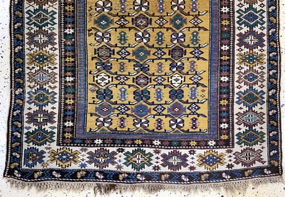 27154042b - ´Schirwan´Kazak antik, Kaukasus, 19.Jhd, Wolle auf Wolle, ca. 166 x 115 cm, EHZ: 2-3 ...