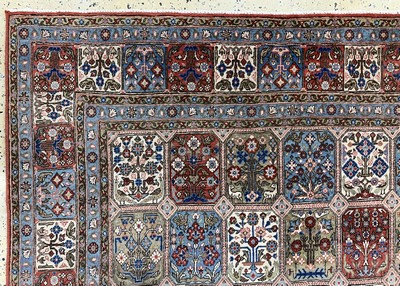 27154043f - Ghom Kork, Persien, Mitte 20.Jhd, Korkwolleauf Baumwolle, ca. 357 x 220 cm, EHZ: 2 ...