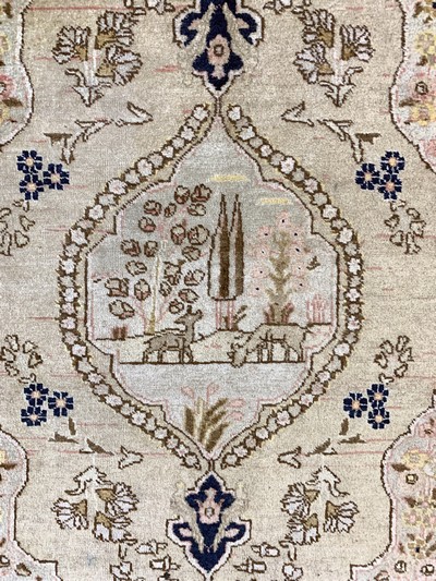 27154045c - Tabriz antique, Persia, around 1900, wool on cotton, approx. 178 x 132 cm, condition: 3. ...