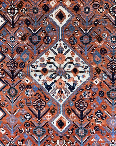27154053d - Louri antik, Persien, um 1900, Wolle auf Wolle, ca. 255 x 145 cm, EHZ: 3 Schätzpreis: ...