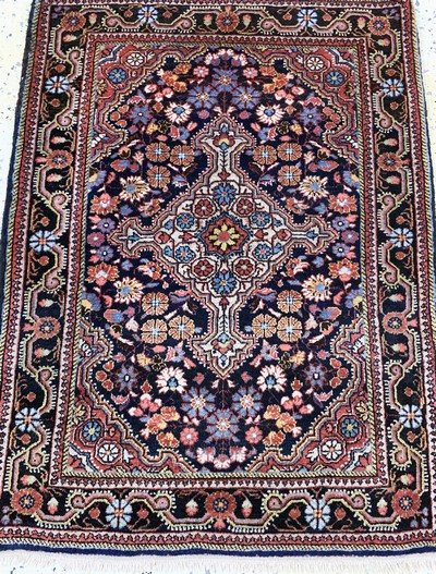27154054b - Paar Djosan alt, Persien, Anfang 20.Jhd, Wolle auf Baumwolle, ca. 90 x 70 cm, EHZ: 2 ...