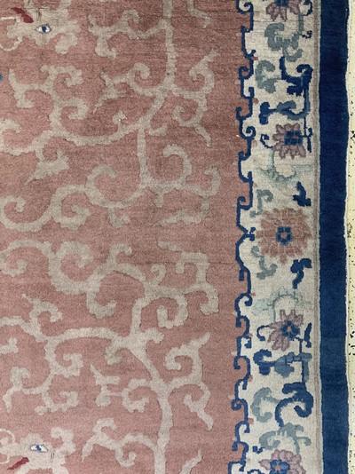 27154057f - Art Deco ´Dragon Carpet´, China, early 20th century, wool on cotton, approx. 270 x 185 ...