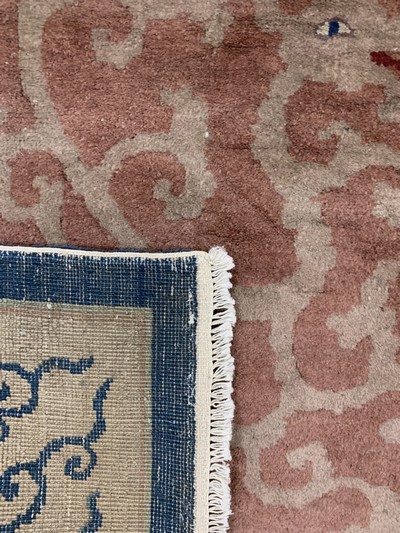 27154057j - Art Deco ´Dragon Carpet´, China, early 20th century, wool on cotton, approx. 270 x 185 ...