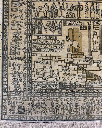27154074b - Hereke Seide fein, China, Ende 20.Jhd, reine Naturseide, ca. 183 x 124 cm, EHZ: 2 ...