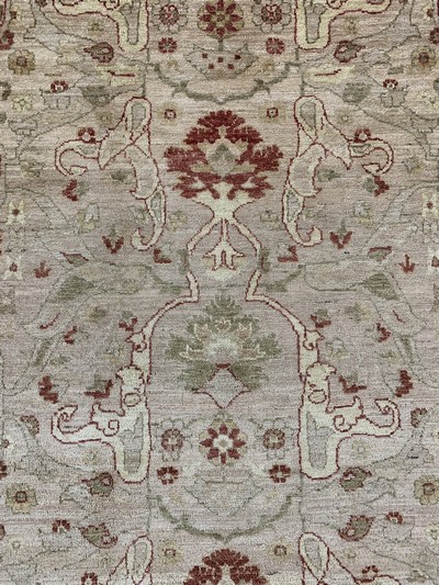 27154076d - Sigler Mahal, Pakistan, Ende 20.Jhd, Wolle auf Baumwolle, ca. 277 x 250 cm, EHZ: 1-2 ...