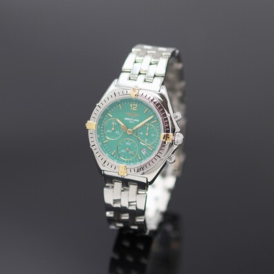 Image BREITLING Windrider Chrono Sextand wristwatch reference B55047, quartz, stainless steel ...