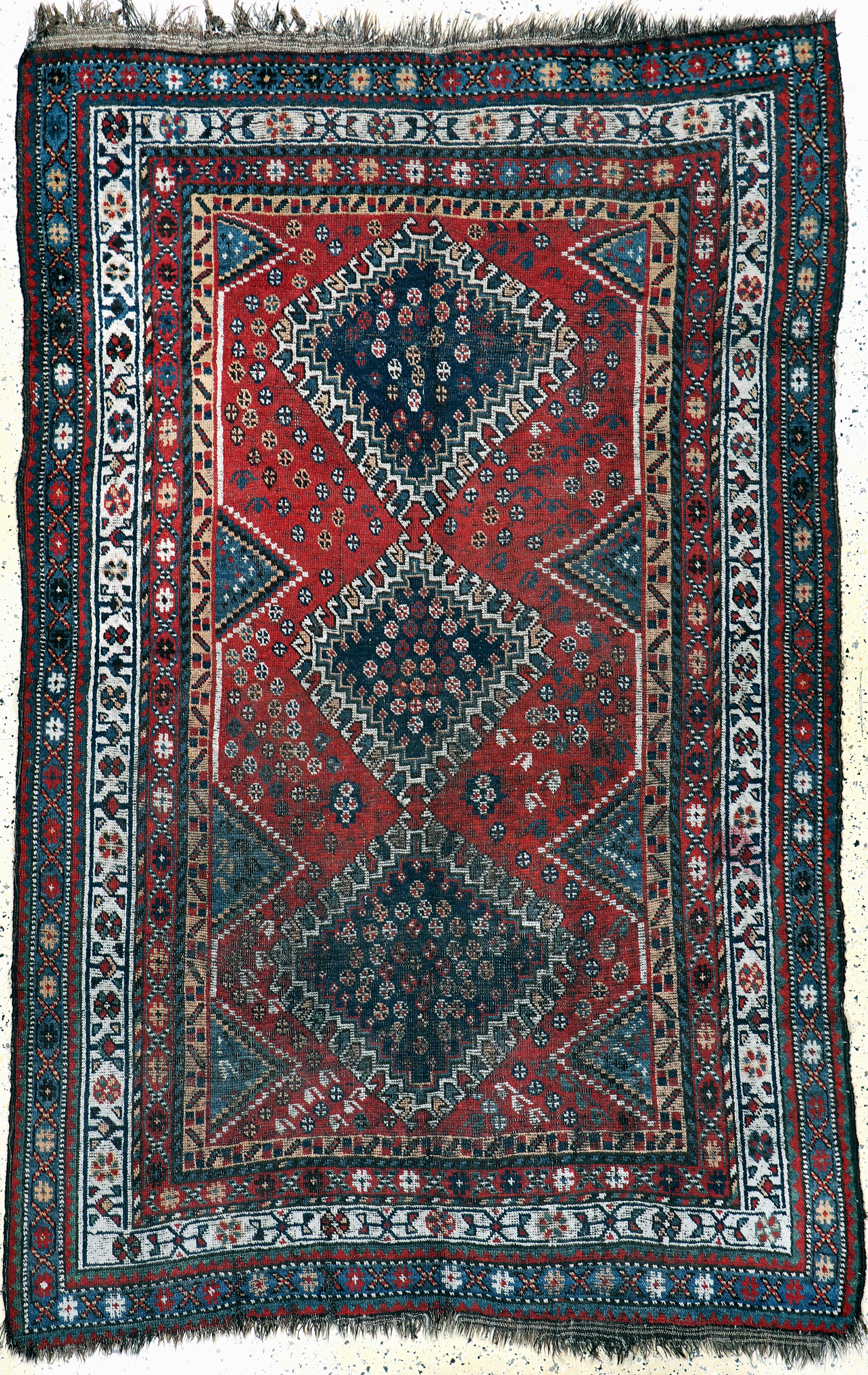 Image 27154691 - Louri antik, Persien, um 1900, Wolle auf Wolle, ca. 230 x 150 cm, EHZ: 4 Schätzpreis: ...