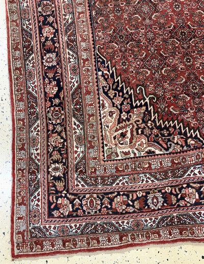 27154682b - Bidjar alt, Persien, Anfang 20.Jhd, Wolle auf Baumwolle, ca. 333 x 225 cm, verblasst, ...