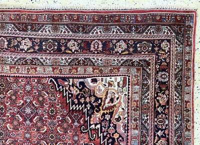 27154682f - Bidjar alt, Persien, Anfang 20.Jhd, Wolle auf Baumwolle, ca. 333 x 225 cm, verblasst, ...