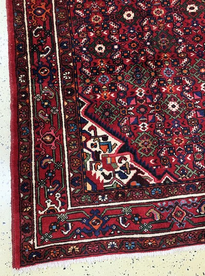 27154683b - Hosseinabad, Persien, Mitte 20.Jhd, Wolle auf Baumwolle, ca. 310 x 210 cm, EHZ: 2 ...