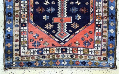 27154685c - Hamadan alt, Persien, Anfang 20.Jhd, Wolle auf Baumwolle, ca. 190 x 130 cm, EHZ: 2 ...