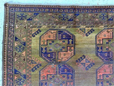27154688f - Ersari main carpet, Turkmenistan, early 20th century, wool on wool, approx. 310 x 233 cm, ...