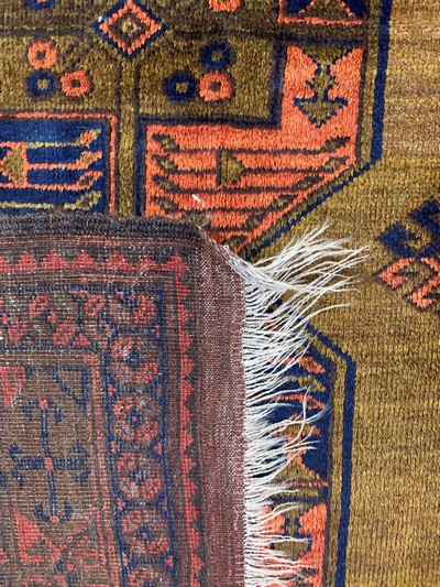 27154688h - Ersari main carpet, Turkmenistan, early 20th century, wool on wool, approx. 310 x 233 cm, ...