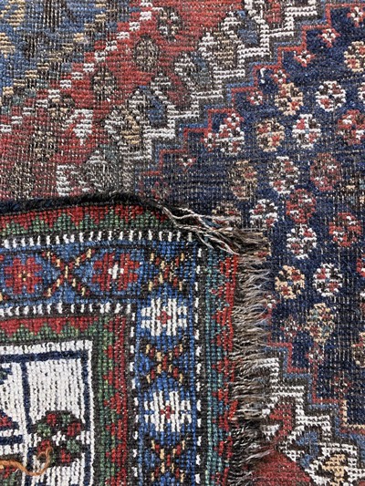 27154691g - Louri antik, Persien, um 1900, Wolle auf Wolle, ca. 230 x 150 cm, EHZ: 4 Schätzpreis: ...