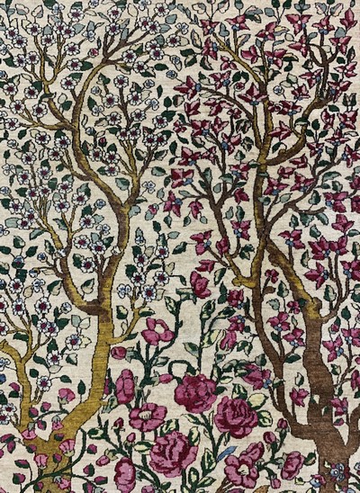 27155414d - Esfahan´Ahmad´antik, Persien, um 1900, Wolle auf Baumwolle, ca. 200 x 140 cm, EHZ: 2-3 ...