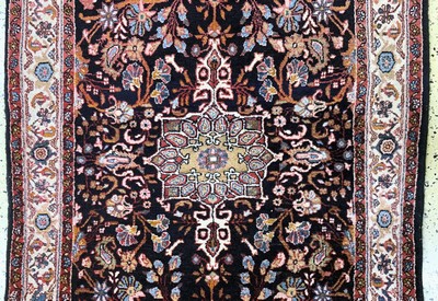 27155515b - Sarogh, Persien, Mitte 20.Jhd, Wolle auf Baumwolle, ca. 165 x 105 cm, EHZ: 2 ...