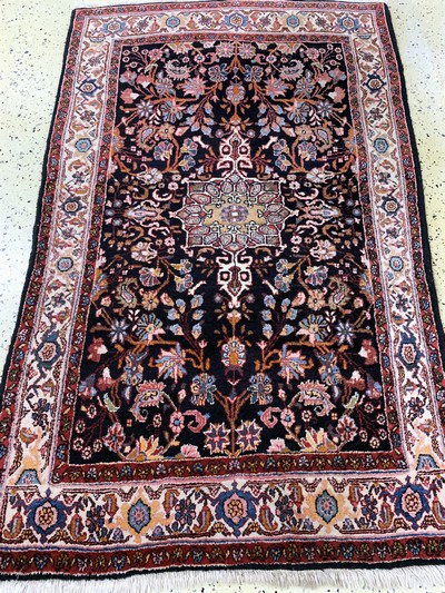 27155515d - Sarogh, Persien, Mitte 20.Jhd, Wolle auf Baumwolle, ca. 165 x 105 cm, EHZ: 2 ...