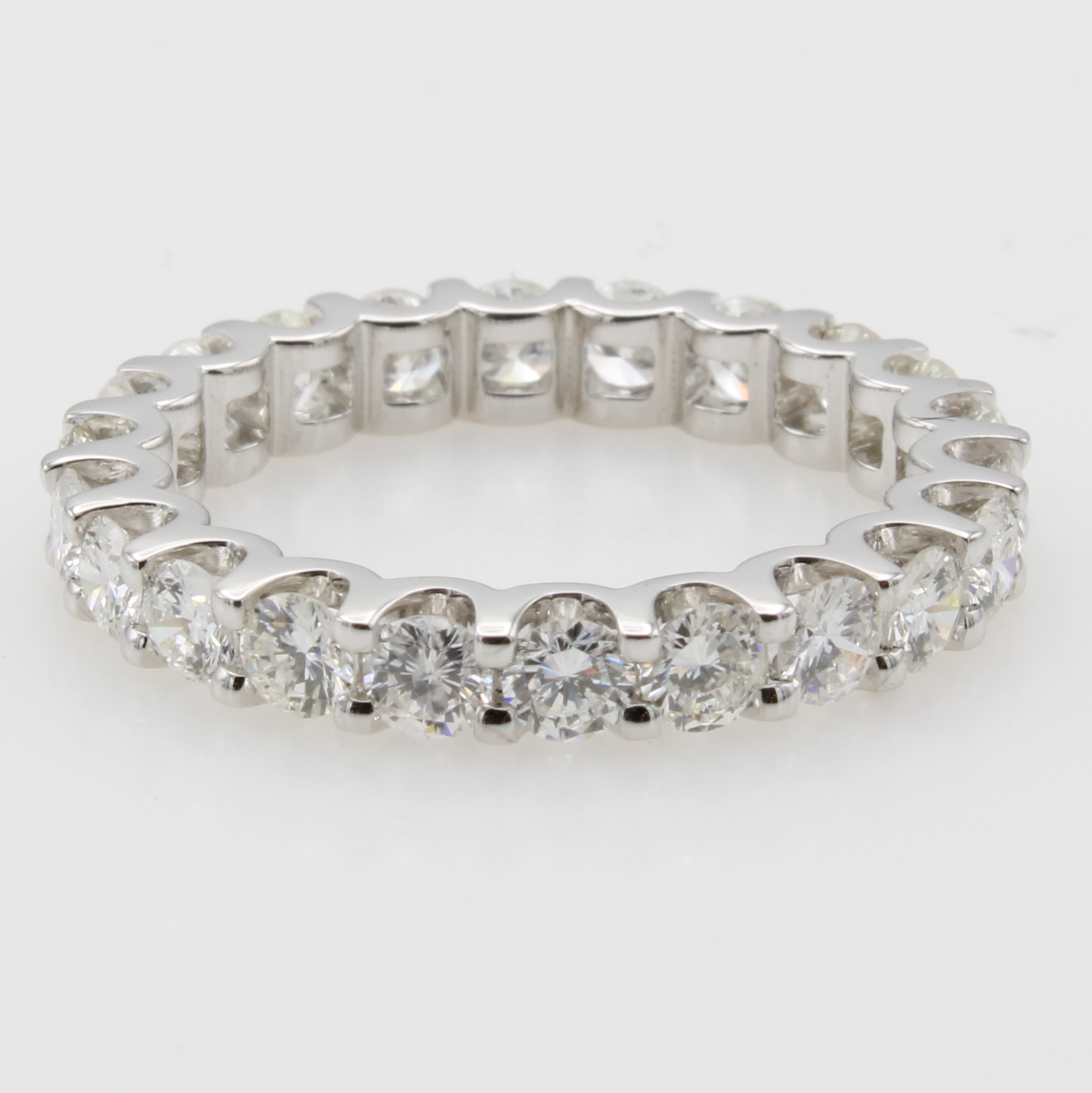 Image 27155780 - Memoryring mit Brillanten, WG 585/000, 22 Brill. zus. ca. 2.33 ct feines Weiß /vs-si, ...