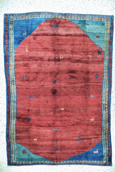 Image Gabbeh, Persia, late 20th century, wool on wool, approx. 344 x 240 cm, condition: 2. ...