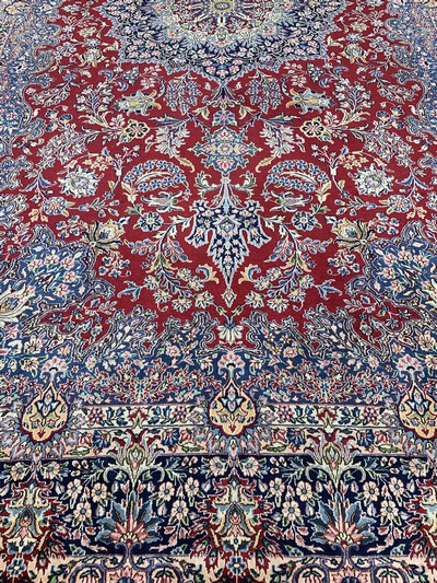 27155770i - Kerman Lawar fein, Persien, Mitte 20.Jhd, Wolle auf Baumwolle, ca. 510 x 300 cm, EHZ: 2 ...