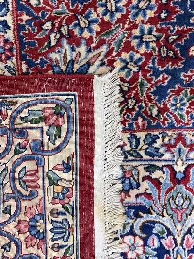 27155770k - Kerman Lawar fein, Persien, Mitte 20.Jhd, Wolle auf Baumwolle, ca. 510 x 300 cm, EHZ: 2 ...