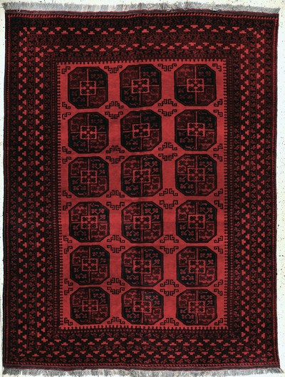 Image Dolatabad, Afghanistan, late 20th century, Wolle auf Wolle, approx. 336 x 260 cm, ...