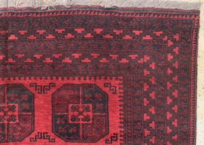27155776f - Dolatabad, Afghanistan, Ende 20.Jhd, Wolle auf Wolle, ca. 336 x 260 cm, EHZ: 2 ...