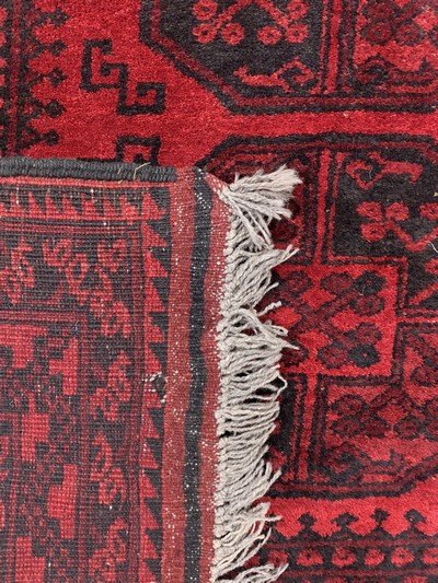 27155776i - Dolatabad, Afghanistan, Ende 20.Jhd, Wolle auf Wolle, ca. 336 x 260 cm, EHZ: 2 ...