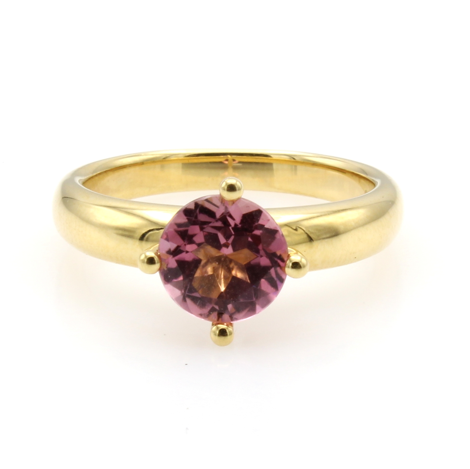 Image 27155800 - Ring mit Turmalin, GG 750/000, rosafarb. Turmalin ca. 1.55 ct, RW ca. 55 Schätzpreis: ...
