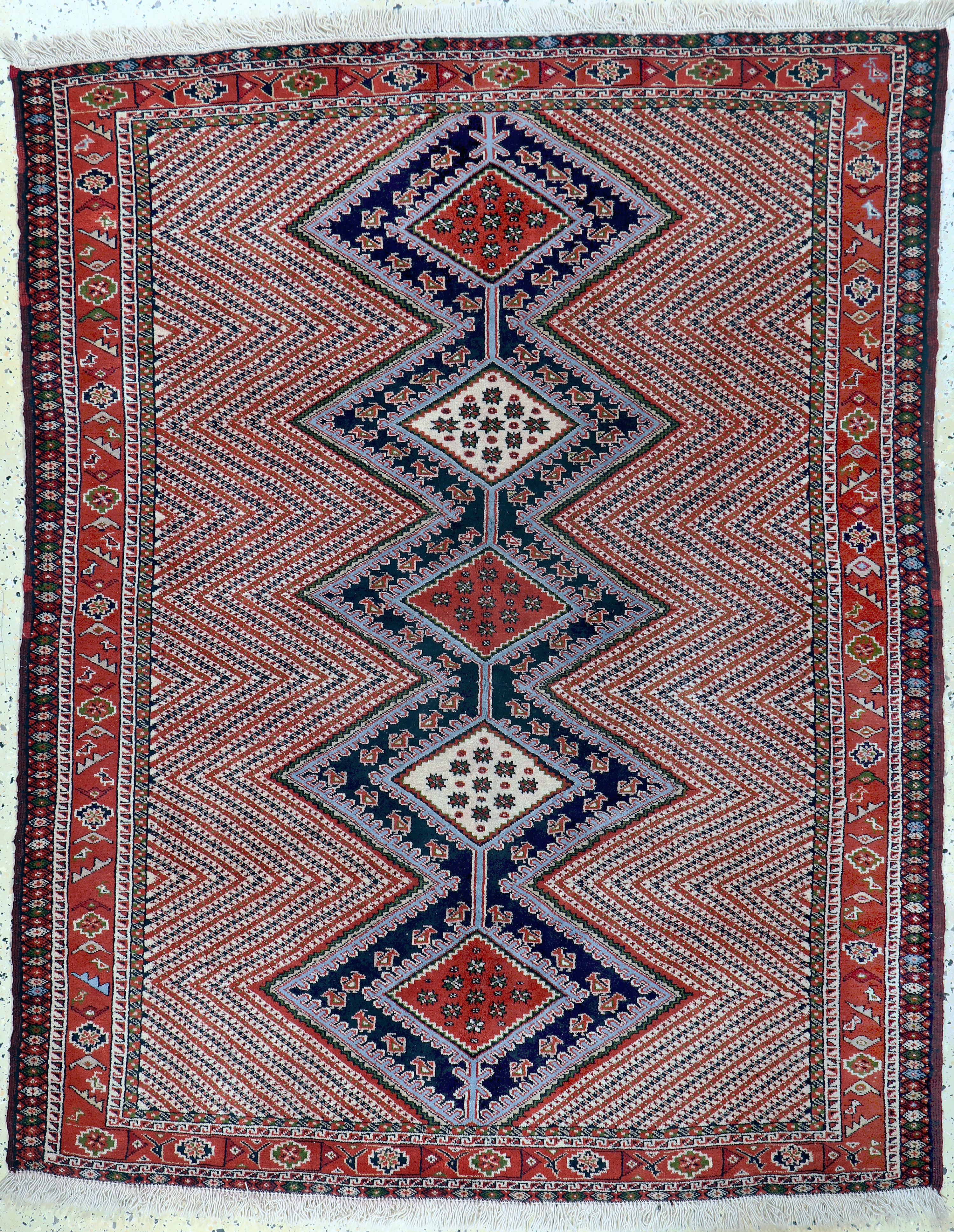Image 27155824 - Ghochan, Persien, Mitte 20.Jhd, Wolle auf Wolle, ca. 175 x 142 cm, EHZ: 2 Schätzpreis: ...