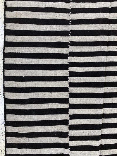 27155814c - Mazandaran Kelim, Persien, Mitte 20.Jhd, Wolle auf Wolle, ca. 375 x 157 cm, EHZ: 2 ...