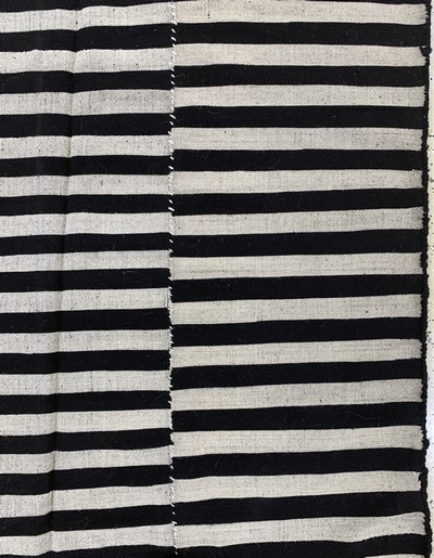 27155814d - Mazandaran Kelim, Persien, Mitte 20.Jhd, Wolle auf Wolle, ca. 375 x 157 cm, EHZ: 2 ...