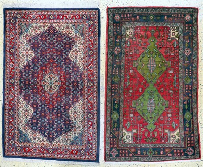 Image 2 lots of Saruk & Koliai, Persia, late 20th century, wool on cotton, approx. 160 x 103 ...