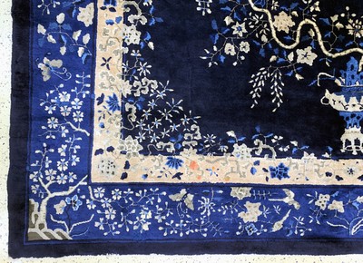 27155837a - Peking´Palastteppich´antik, China, um 1900,Wolle auf Baumwolle, ca. 585 x 310 cm, EHZ: ...