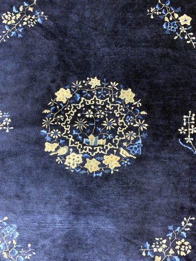 27155837e - Peking´Palastteppich´antik, China, um 1900,Wolle auf Baumwolle, ca. 585 x 310 cm, EHZ: ...