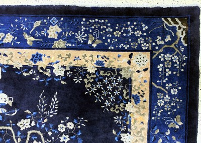27155837g - Peking´Palastteppich´antik, China, um 1900,Wolle auf Baumwolle, ca. 585 x 310 cm, EHZ: ...