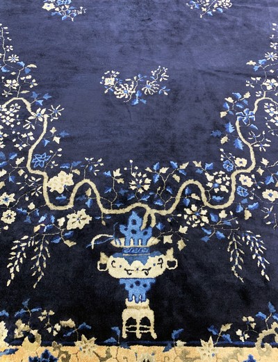 27155837i - Peking´Palastteppich´antik, China, um 1900,Wolle auf Baumwolle, ca. 585 x 310 cm, EHZ: ...