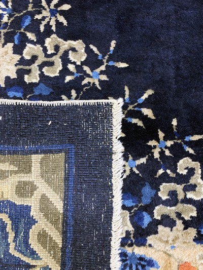 27155837k - Peking´Palastteppich´antik, China, um 1900,Wolle auf Baumwolle, ca. 585 x 310 cm, EHZ: ...