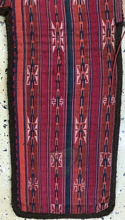 27155842d - Yomud´Pferdedecke´antik, Turkmenistan, um 1900, Wolle auf Wolle, ca. 150 x 125 cm, EHZ: ...