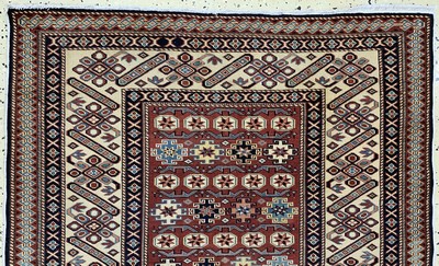 27155845a - Schirwan, Azerbaijan, Ende 20.Jhd, Wolle auf Baumwolle, ca. 160 x 110 cm, EHZ: 2 ...