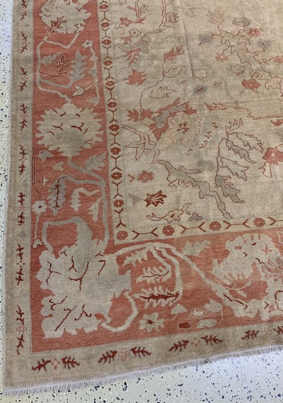 27156223b - Zigler-Mahal, Ägypten, Ende 20 Jhd, Wolle auf Baumwolle, ca. 424 x 314 cm, EHZ: 1-2 ...