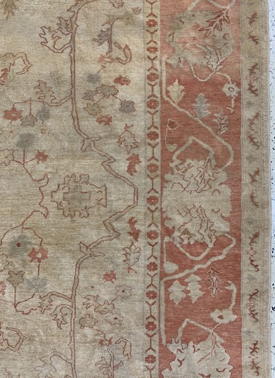 27156223e - Zigler-Mahal, Ägypten, Ende 20 Jhd, Wolle auf Baumwolle, ca. 424 x 314 cm, EHZ: 1-2 ...