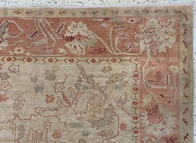 27156223f - Zigler-Mahal, Ägypten, Ende 20 Jhd, Wolle auf Baumwolle, ca. 424 x 314 cm, EHZ: 1-2 ...
